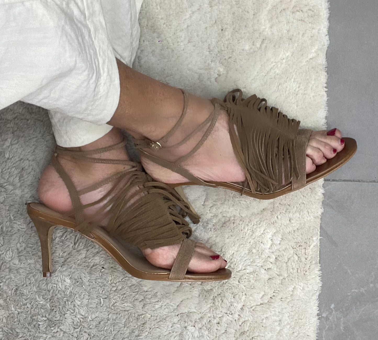 Miss unique 2727A Suede Tabacco