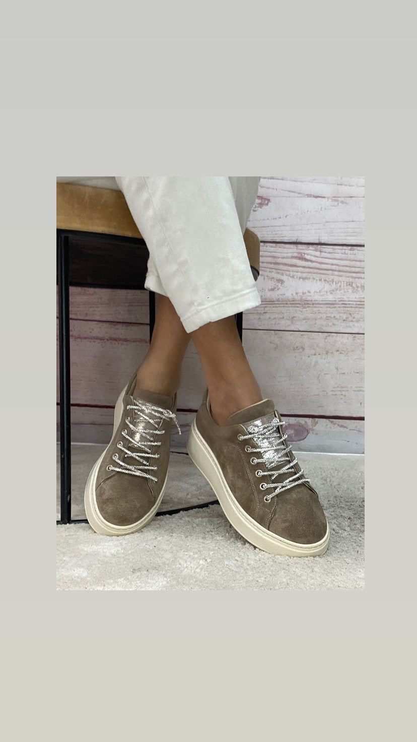 Step Sneakers suede sughero