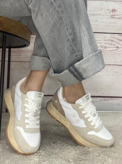 Sun68 Ally Vintage 31 Bianco panna