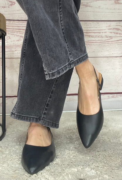 Step 267166 Ballerina Slingback nappa black