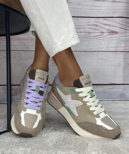 Sun68 Stargirl Multicolor Beige