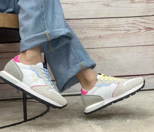 Sun68 Ally Color Explosion 01 Bianco