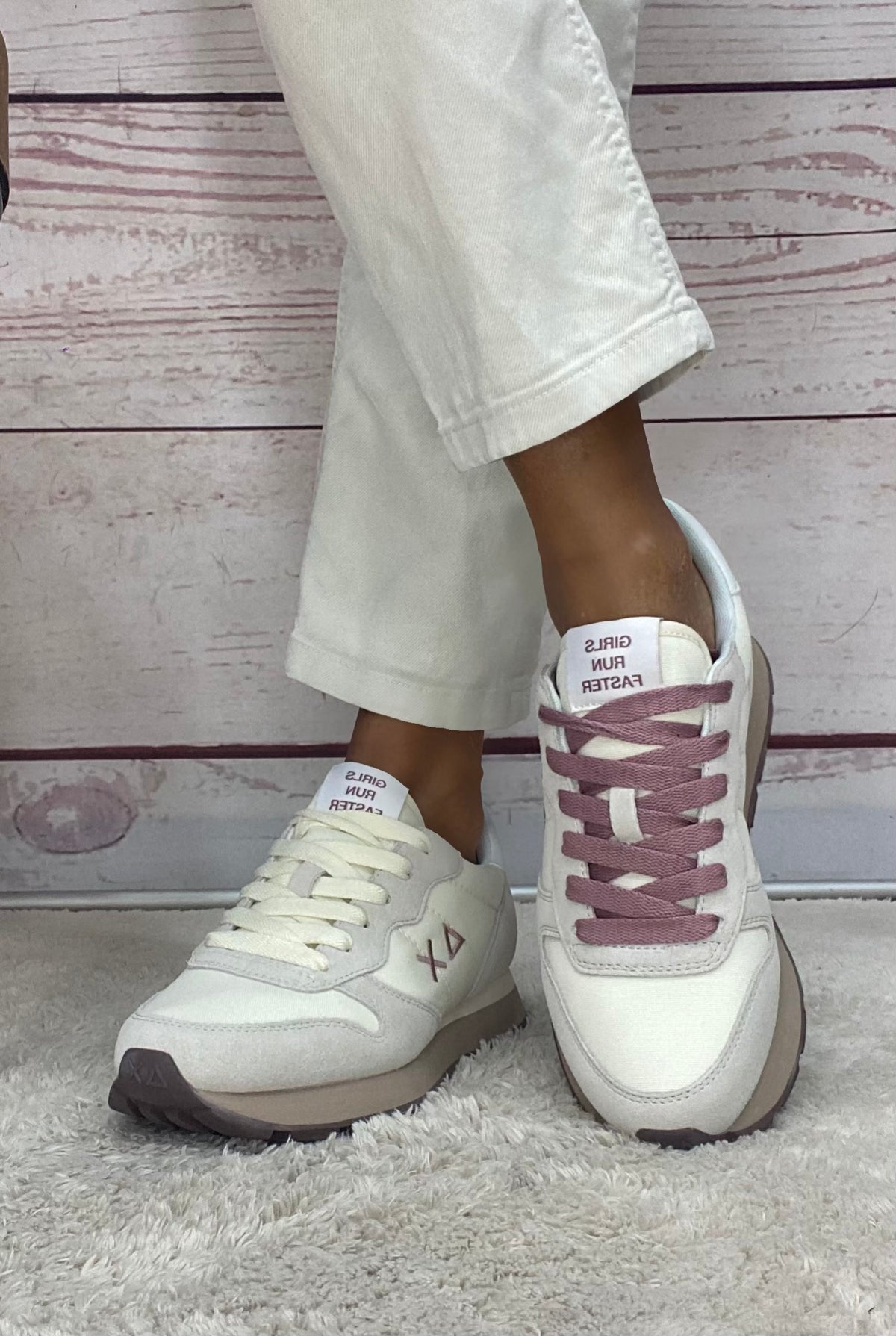 Sun68 Ally Solid Bianco
