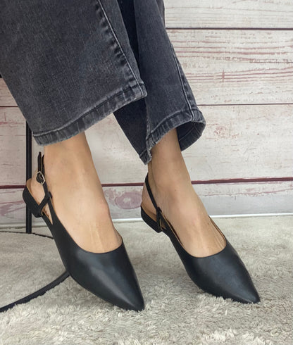 Step 267166 Ballerina Slingback nappa black
