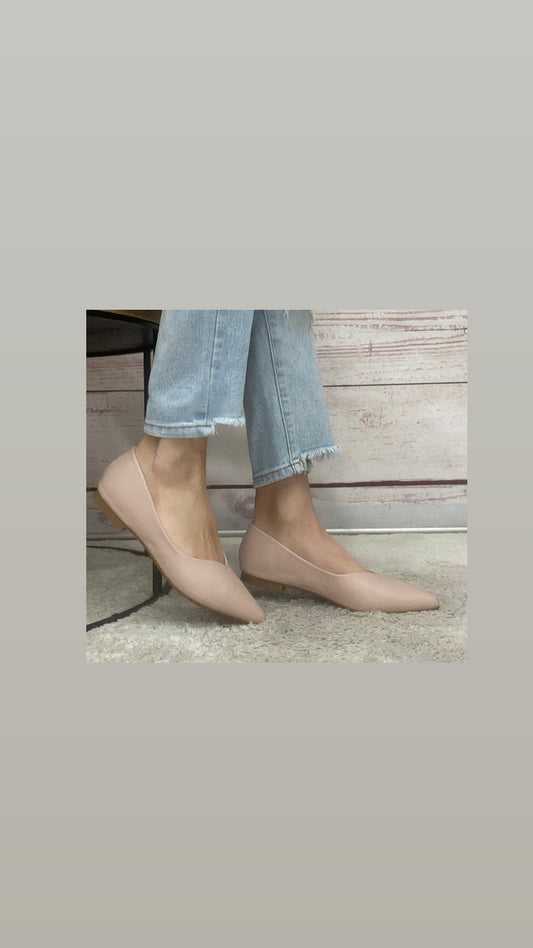 Milano 03/04 A Ballerina flat Cipria