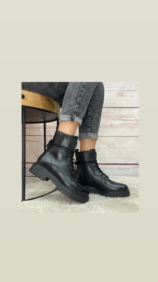 Vueva Anfibio pelle nera