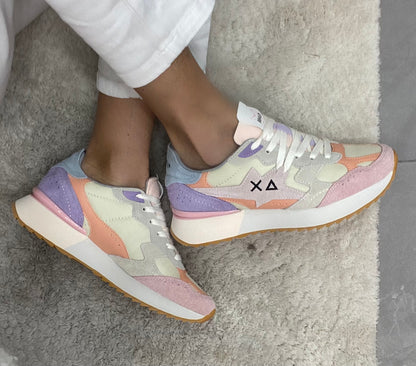 Sun68 Stargirl Multicolor Option 31 Bianco Panna