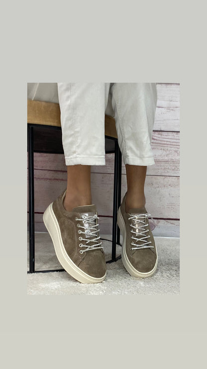 Step Sneakers suede sughero