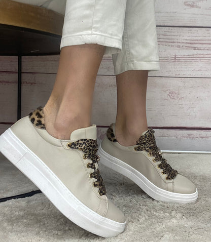 Step Nappa Cream pony leo