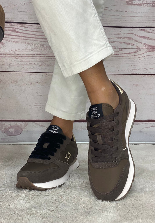 Sun68 Ally Silver Gold Marrone