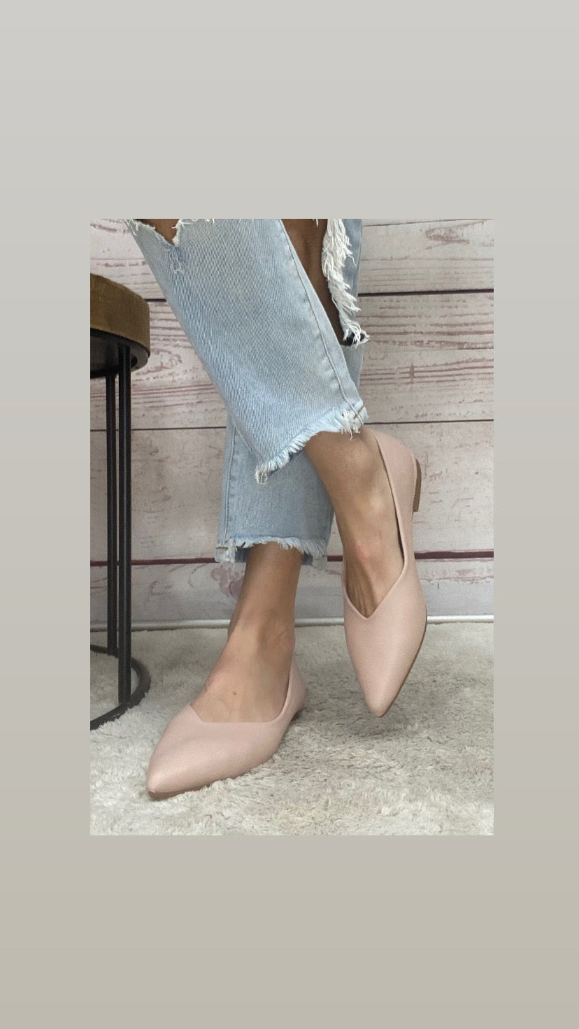 Milano 03/04 A Ballerina flat Cipria