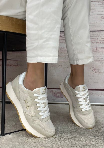 Sun68 Ally Glitter Textile 43 Oro