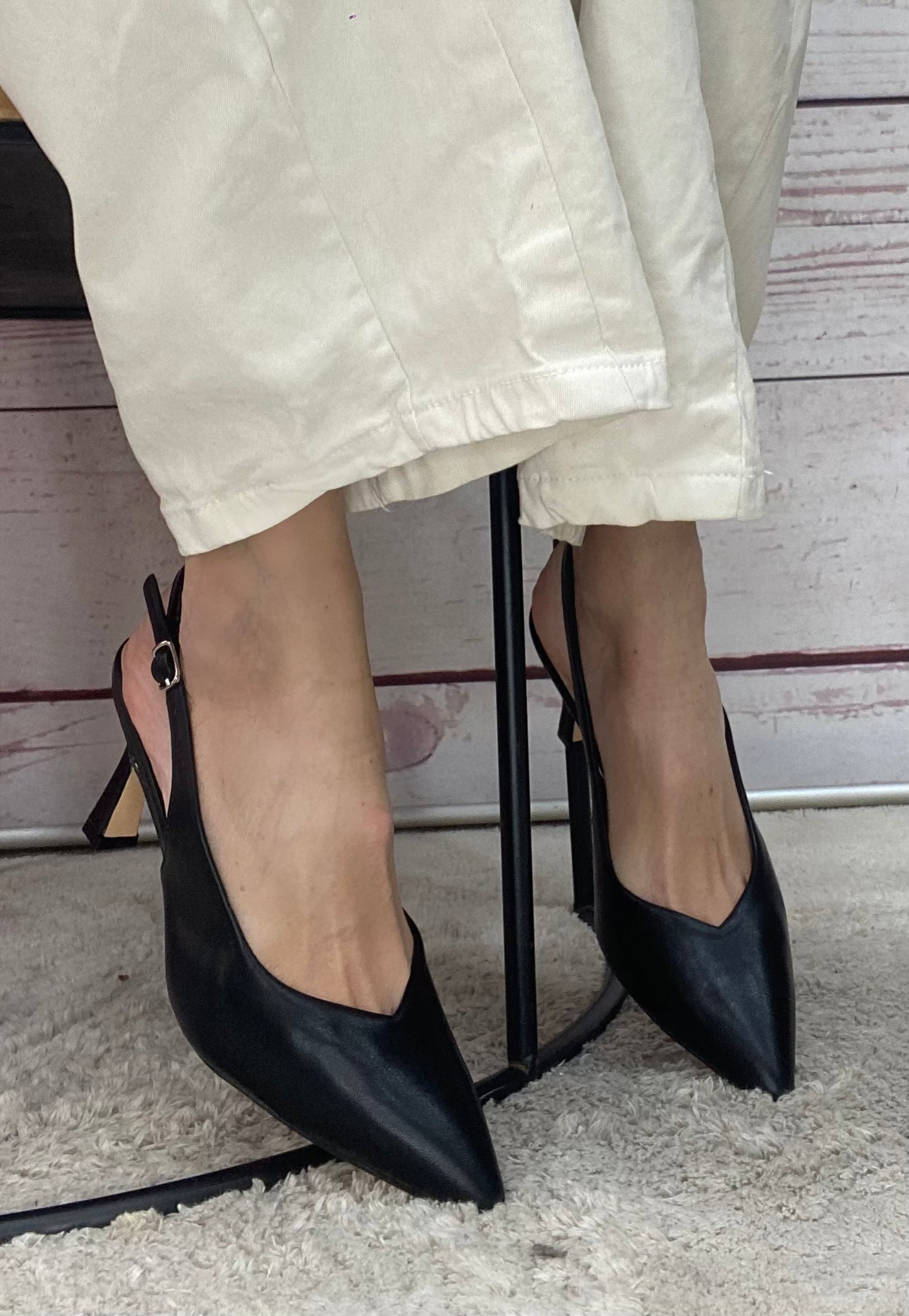 Cristine Slingback Cecilia 16 Nero