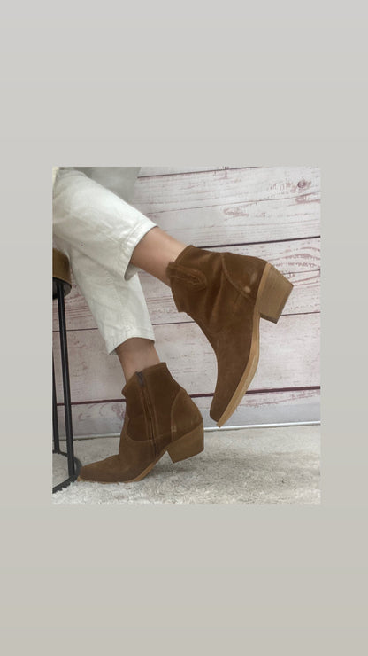 Texano 925/SF Camoscio Bruciato