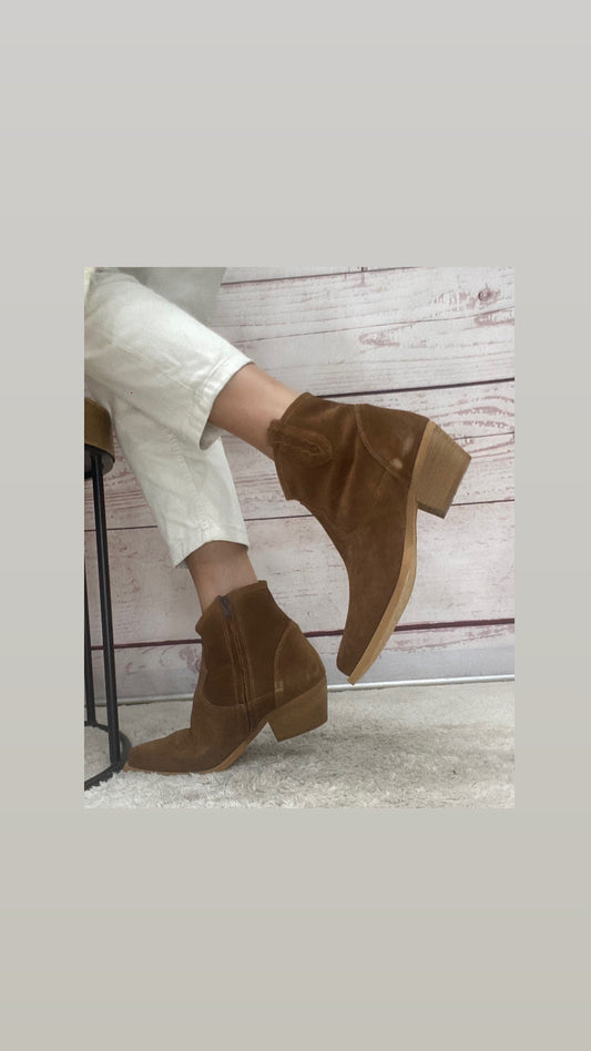 Texano 925/SF Camoscio Bruciato