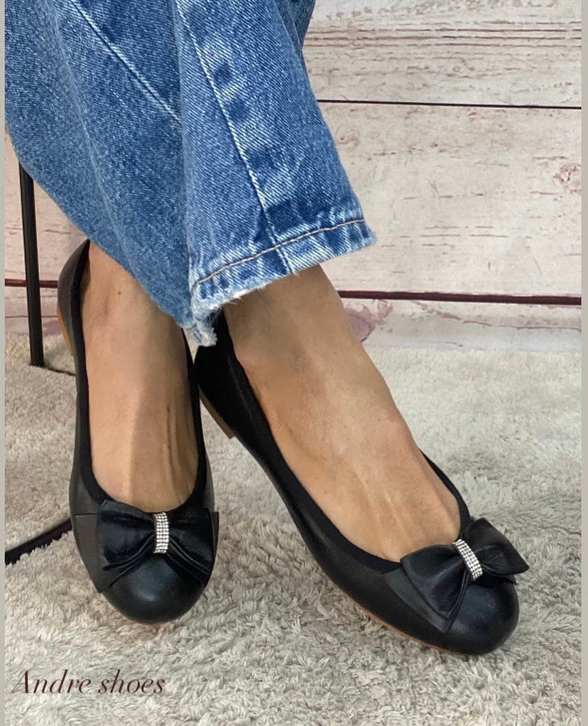 Cristine Ballerina Daisy nero