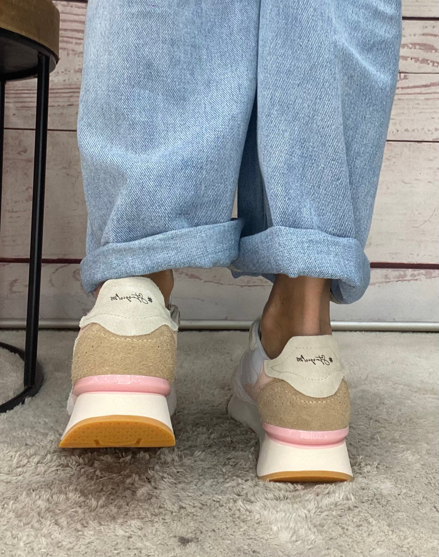 Sun68 Stargirl Multicolr Option 01 Bianco