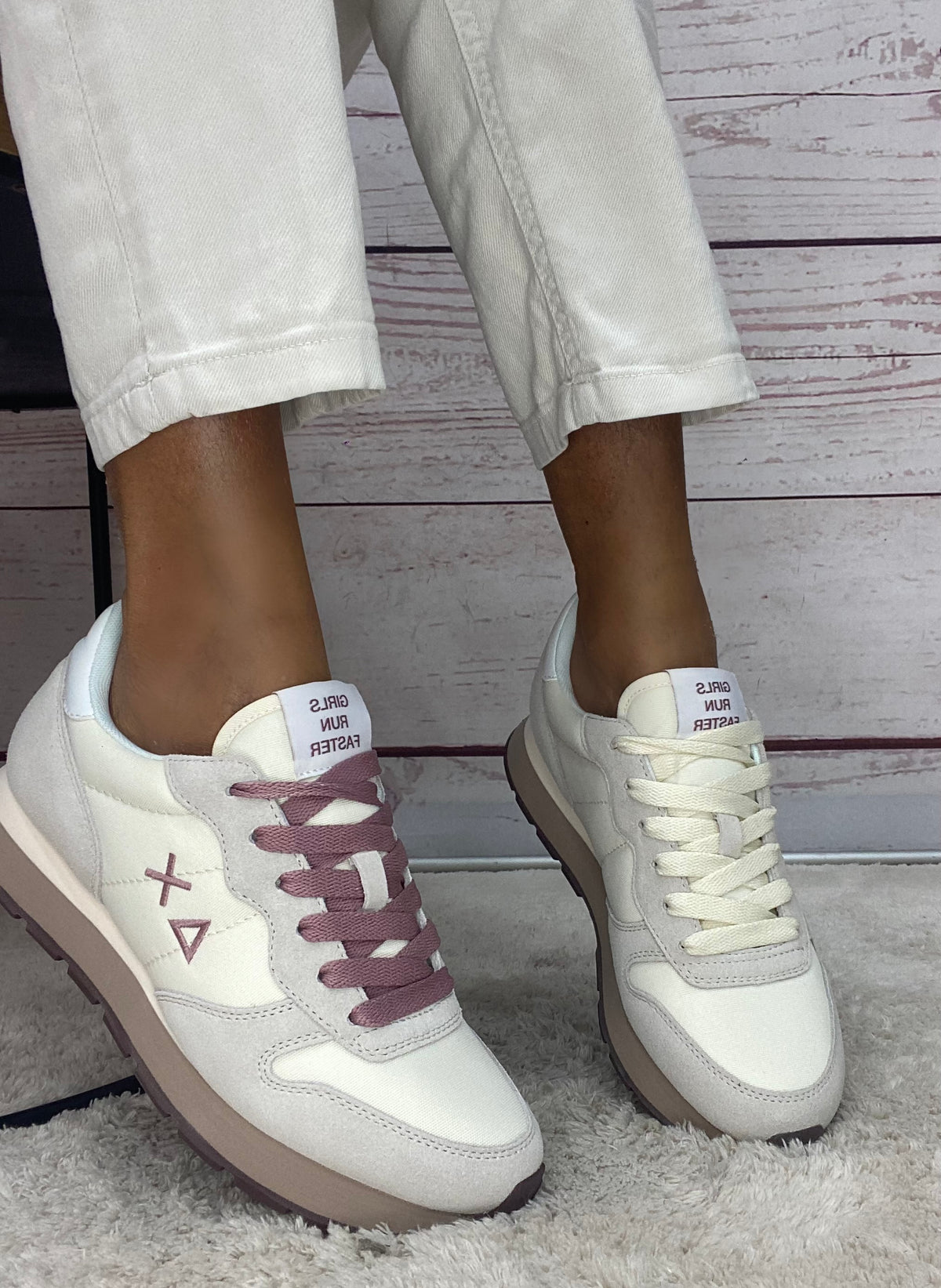 Sun68 Ally Solid Bianco