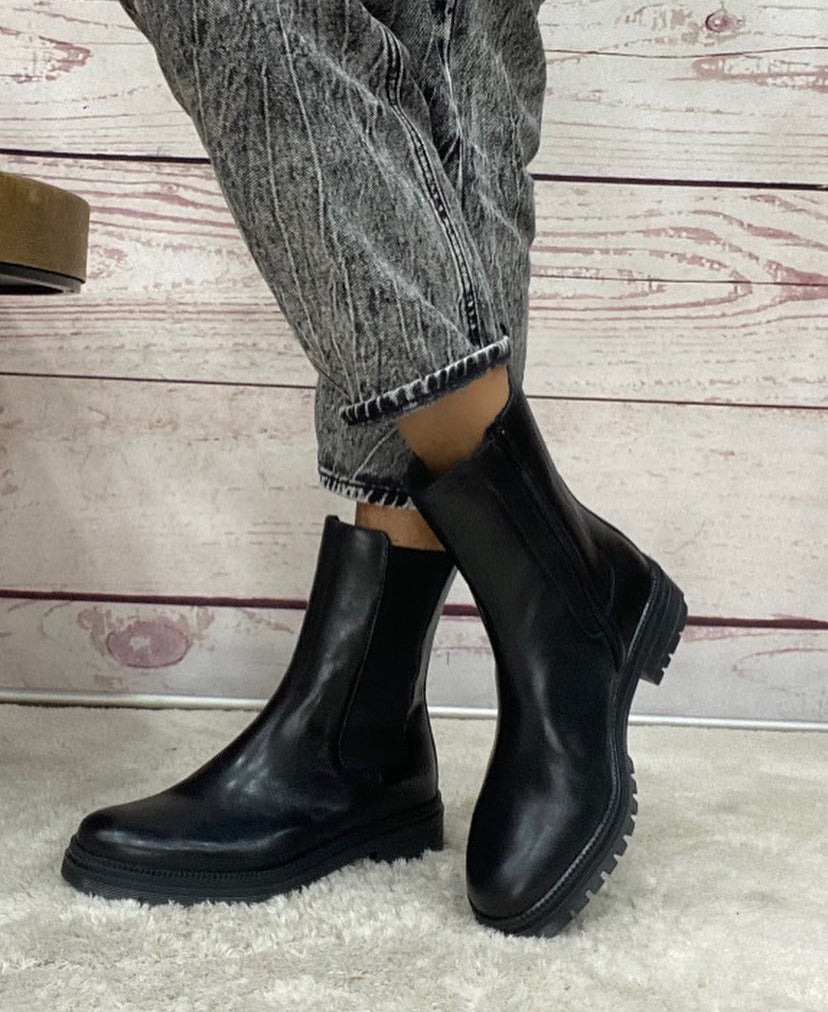 Vueva Beatles pelle nera