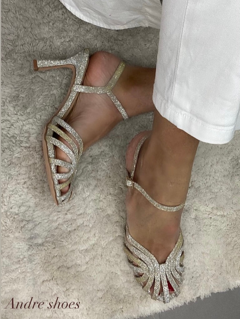 Cristine gabbietta Chrise 1 lurex champagne