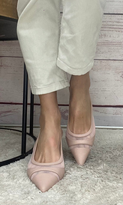 Milano Slingback 07/05A Rete Cipria