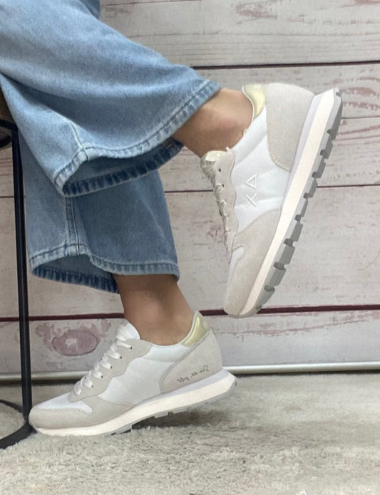 Sun68 Ally Gold Silver 01 Bianco