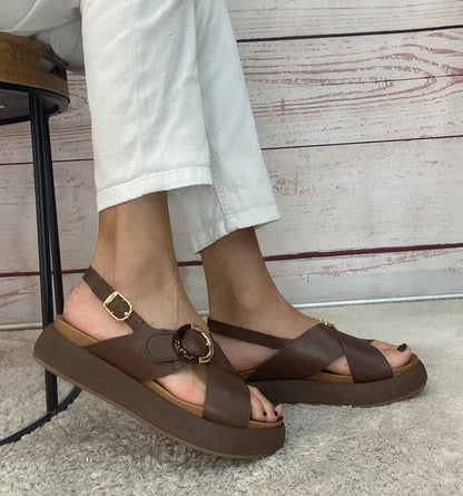 Inuovo Sandalo Marrone A96066