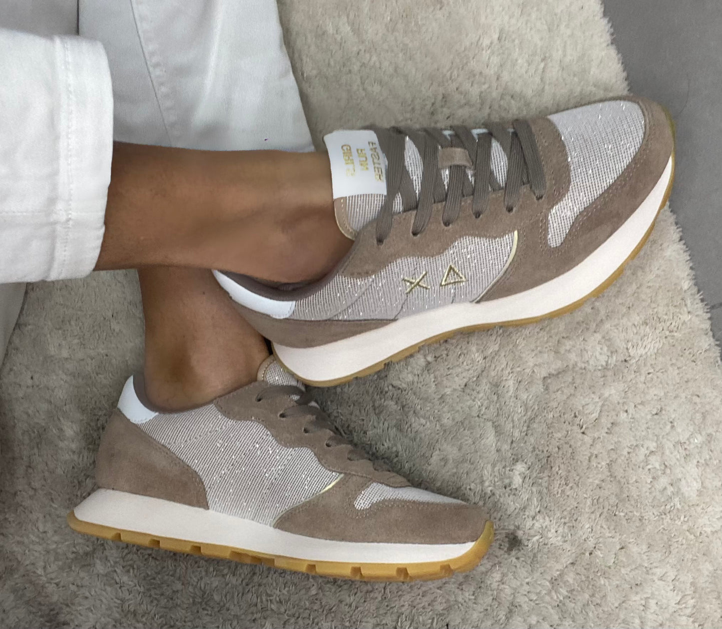 Sun68 Ally Glitter Textile 98 Stone