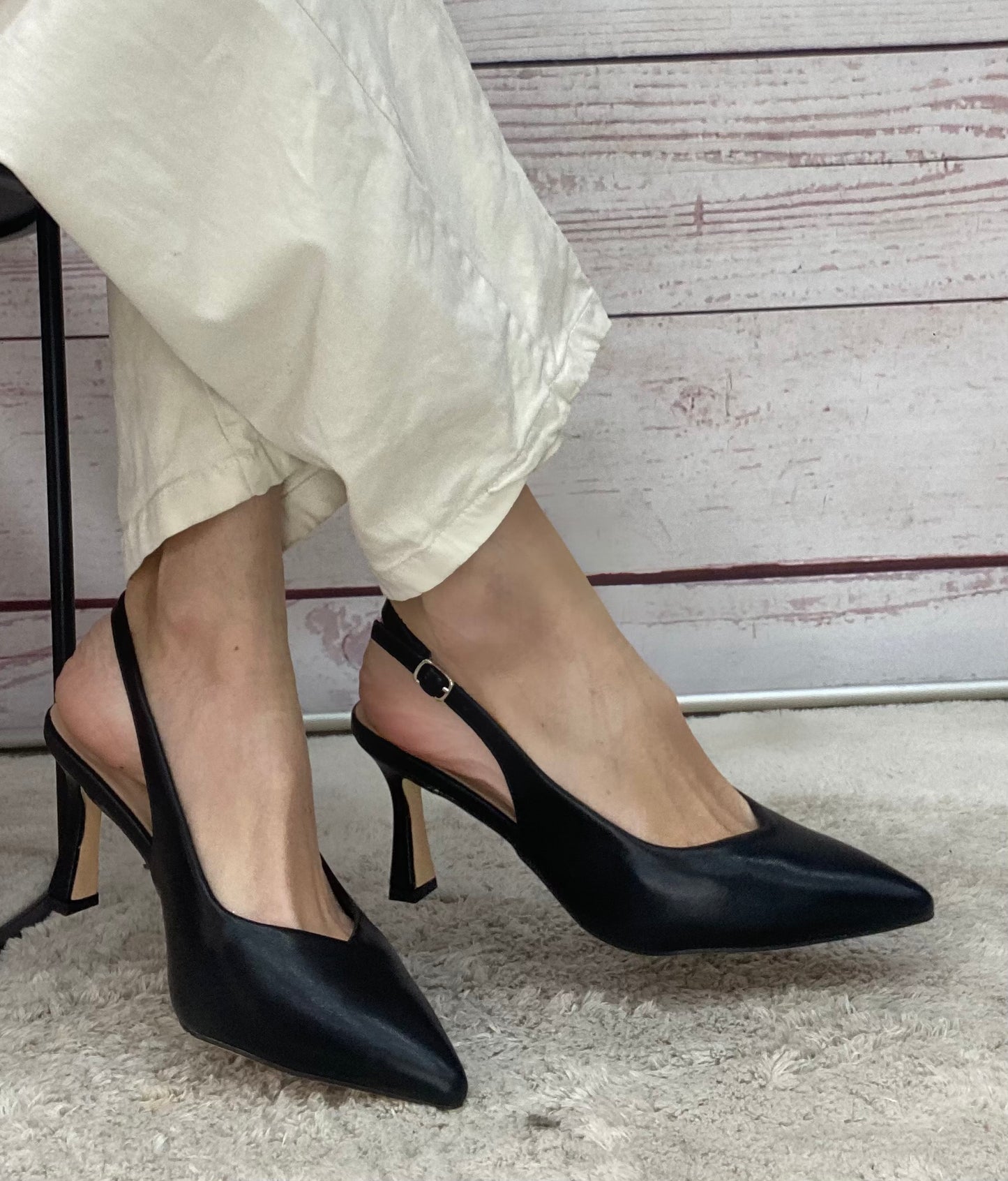 Cristine Slingback Cecilia 16 Nero