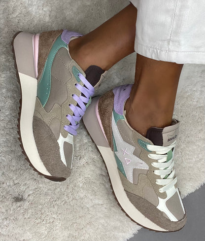 Sun68 Stargirl Multicolor Beige