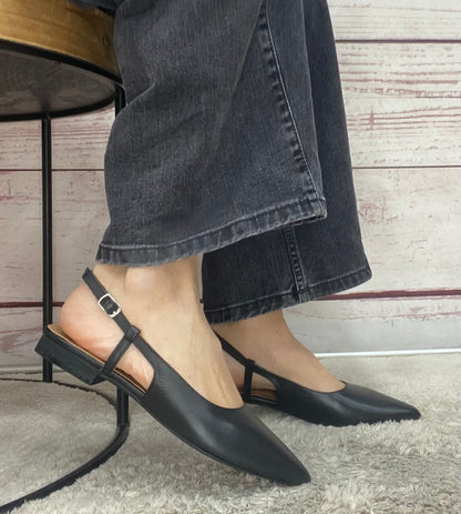 Step 267166 Ballerina Slingback nappa black